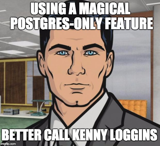 Archer meme warning you about magical features