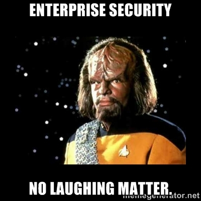 Worf is not amused