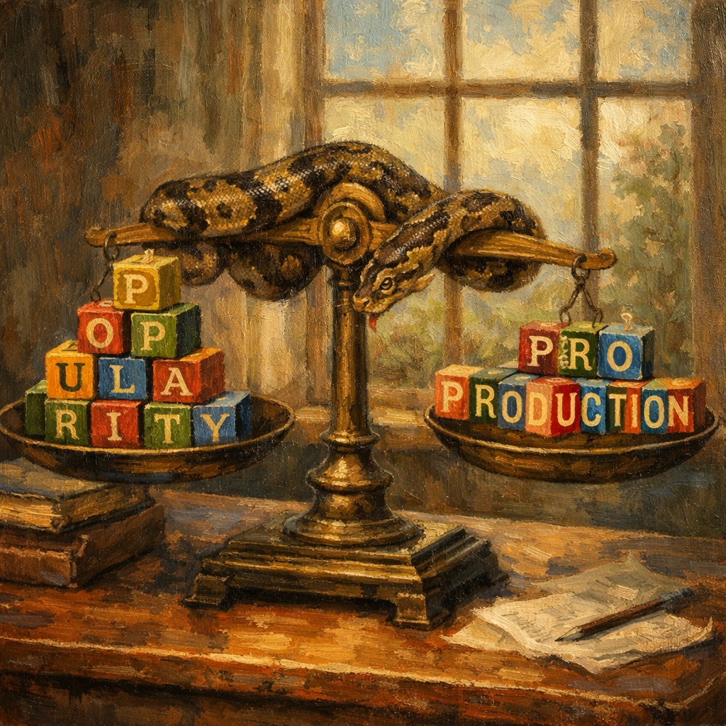 Popularity vs. Production